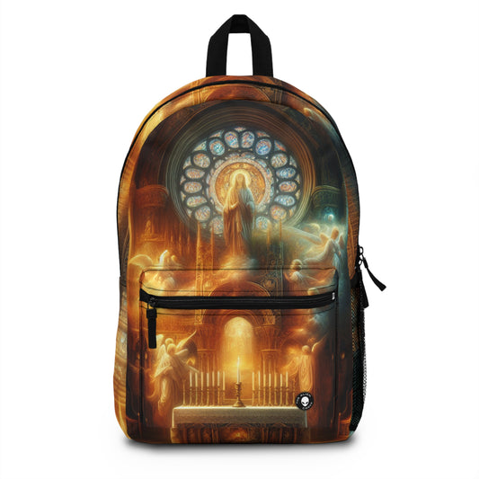 "Harmony of Faith: Divine Unity" - The Alien Backpack Religious Art