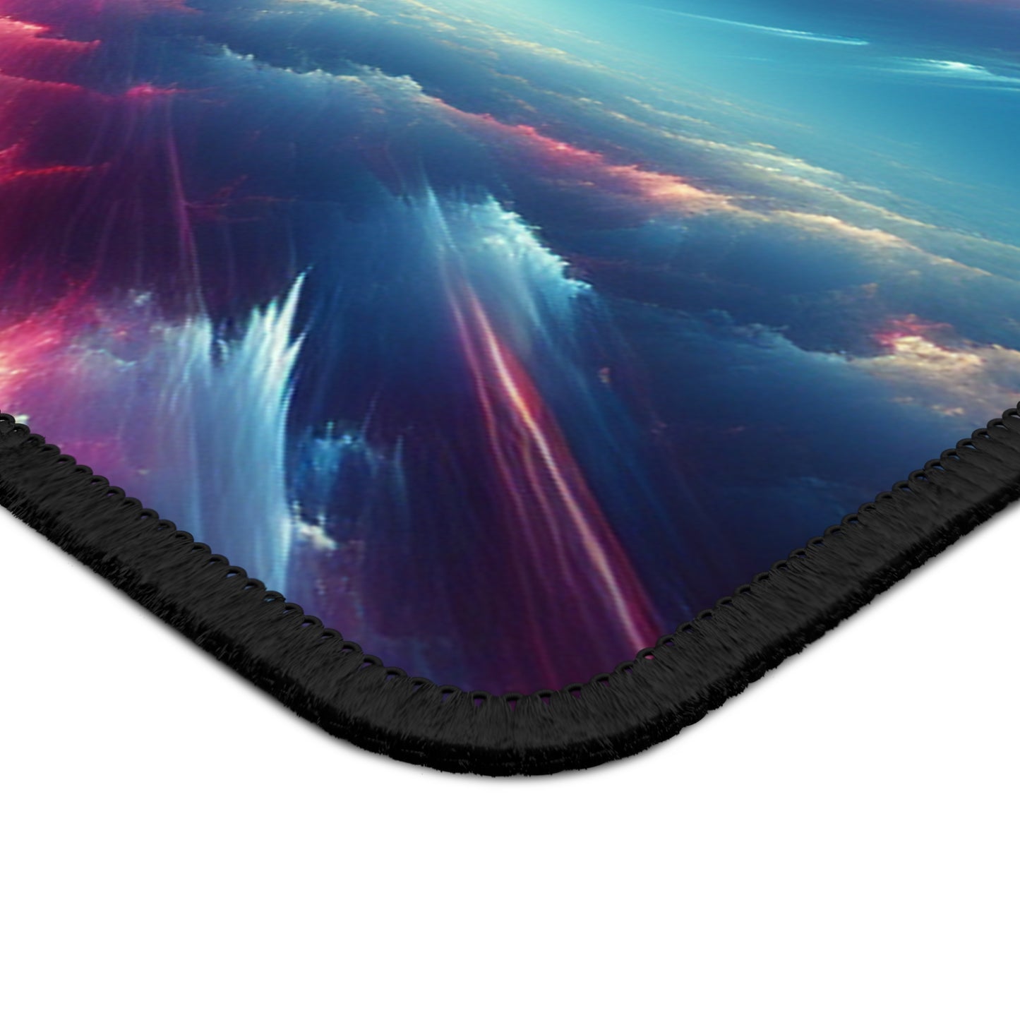 "Electricidad en el cielo" - The Alien Gaming Mouse Pad Estilo de arte digital