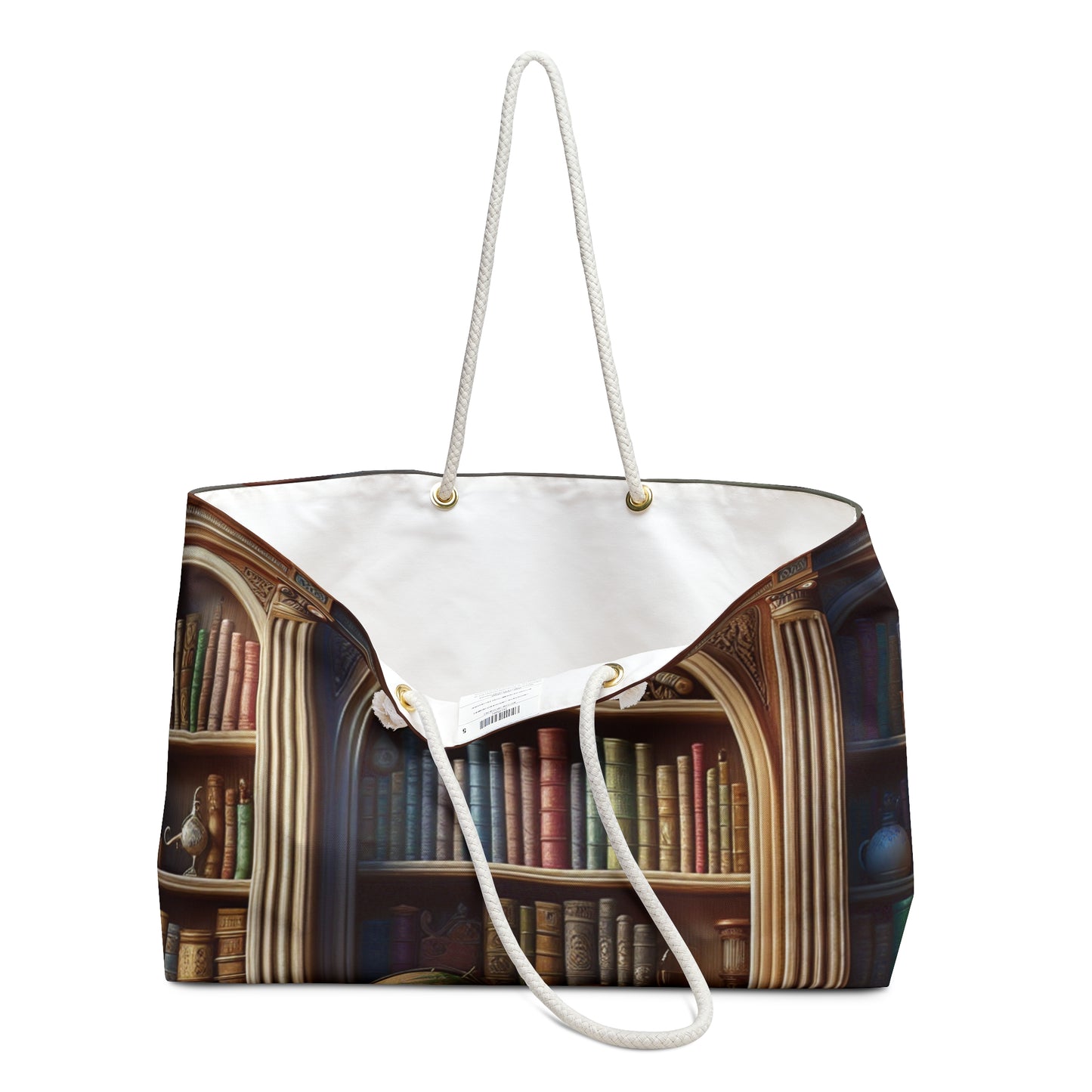 "Revealed Wonders: A Trompe-l'oeil Journey to an Underwater Oasis" - The Alien Weekender Bag Trompe-l'oeil