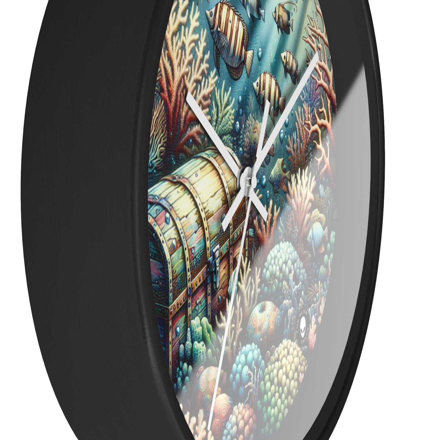 "Underwater Wonderland" - The Alien Wall Clock