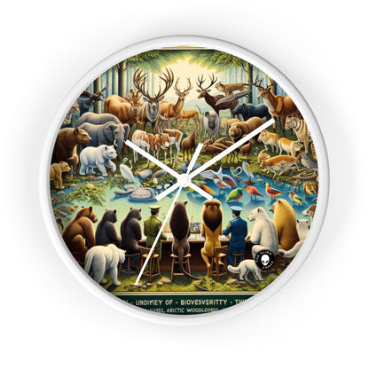 "United Wildlife: Guardians of Gaia" - The Alien Wall Clock