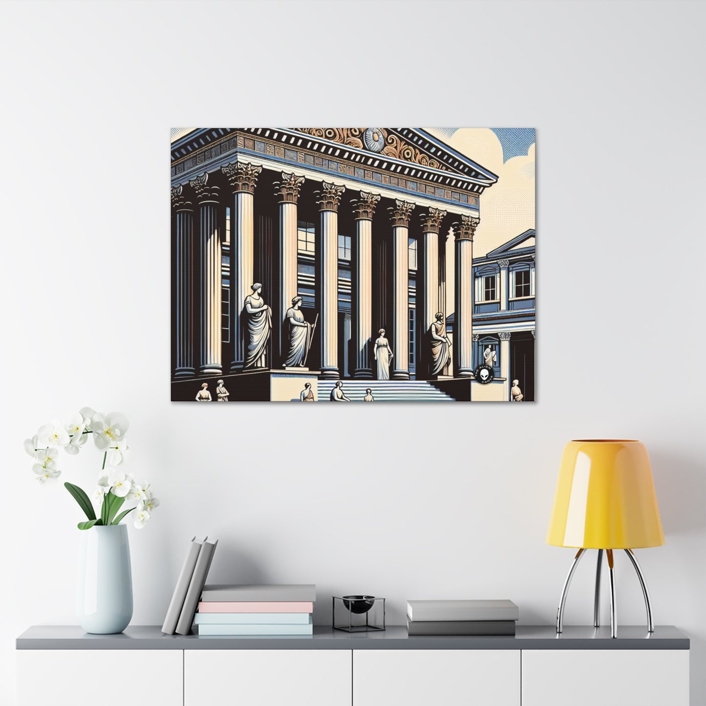 "Neoclassical Urban Elegance" - The Alien Canva Neoclassicism