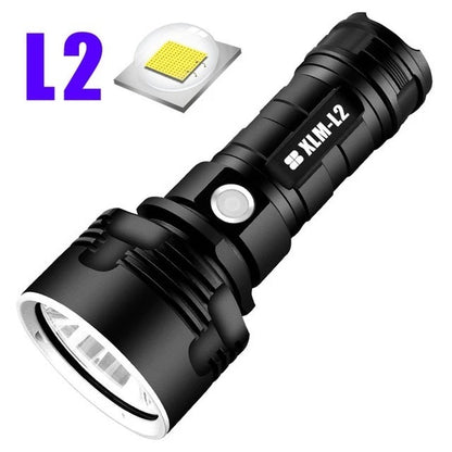 Lampe de poche forte focalisant la lampe de poche LED rechargeable LED très brillante lampe au xénon extérieure