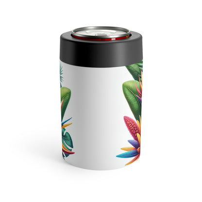 "Toucan on a Tropical Bloom" - The Alien Can Holder Hyperrealism Style