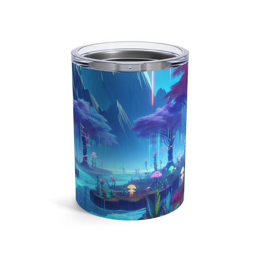 "Dreamscape Odyssey" - The Alien Tumbler 10oz Virtual Reality Art