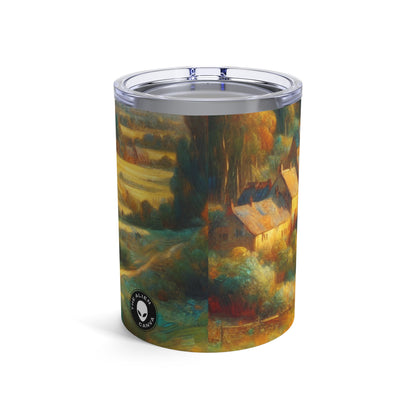 "Crepúsculo del bosque de hadas" - El vaso alienígena Neoromanticismo de 10 oz