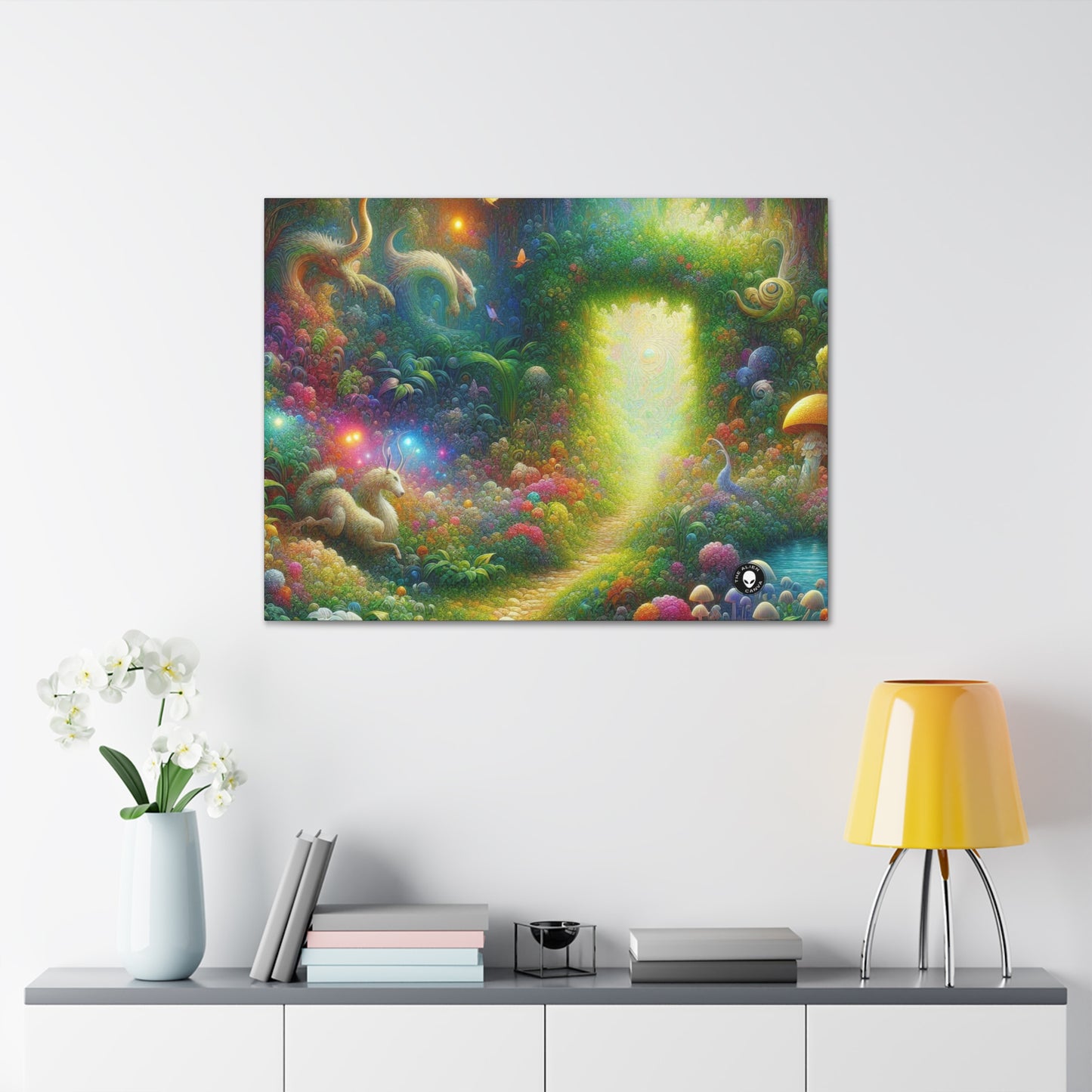 "Mystical Garden of Enchantment" - The Alien Canva