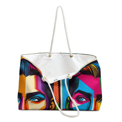 "Portrait de célébrité Pop Art" - Le sac Alien Weekender Style Pop Art