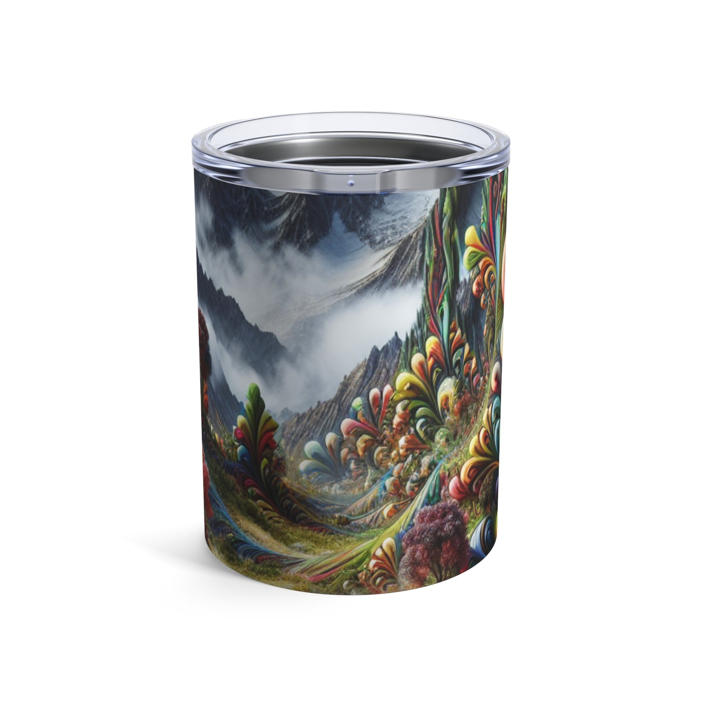 "Candy Mountains and Whimsical Valleys" - The Alien Tumbler 10oz