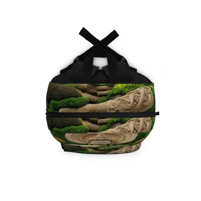 "Forest Mandala: A Harmony of Nature" - The Alien Backpack Earth Art