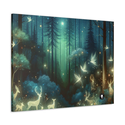 "Enchanted Night in the Whispering Woods" - The Alien Canva