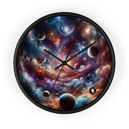 "Galactic Symphony" - The Alien Wall Clock