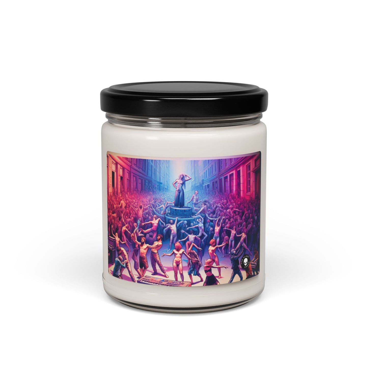 "Nature's Dance: An Immersive Visual Performance" - La bougie de soja parfumée Alien 9oz Performance Art