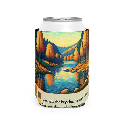 "Untamed Jungle: Expressive Fauvist Imagery" - The Alien Can Cooler Sleeve Fauvism