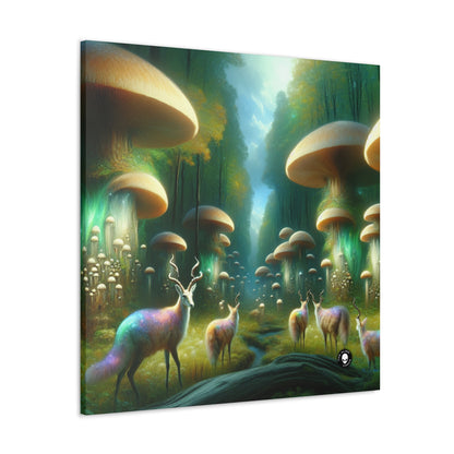 « Mystical Mushroom Grove » - La Toile Alien