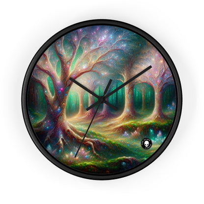 "Crystal Forest Fantasia" - L'horloge murale extraterrestre