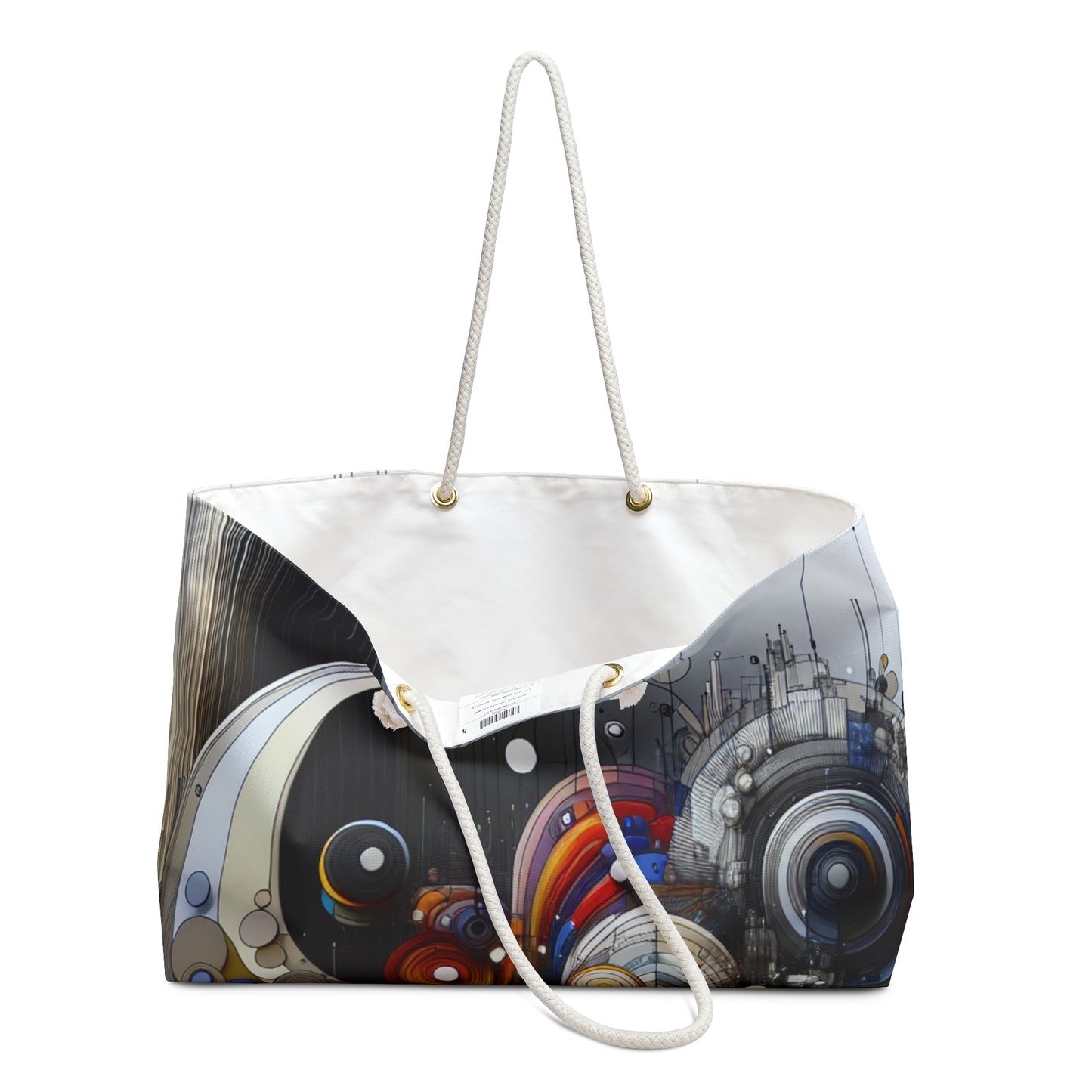 "Chaos urbain : un paysage urbain néo-expressionniste" - The Alien Weekender Bag