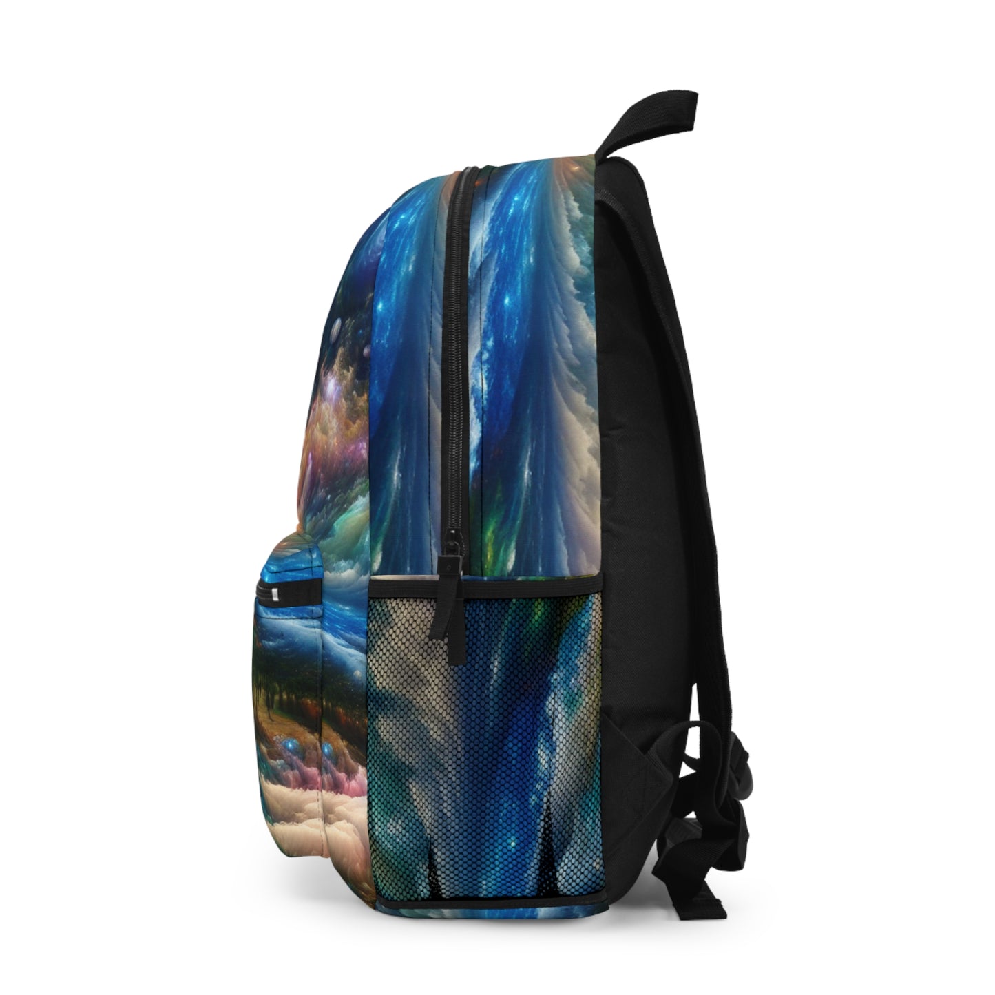 "Galactic Patchwork: A Surreal Landscape" - The Alien Backpack