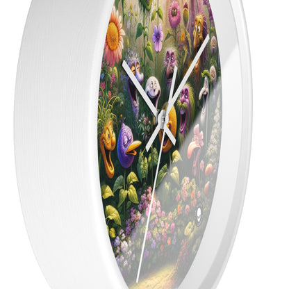 "El jardín parlante" - El reloj de pared extraterrestre