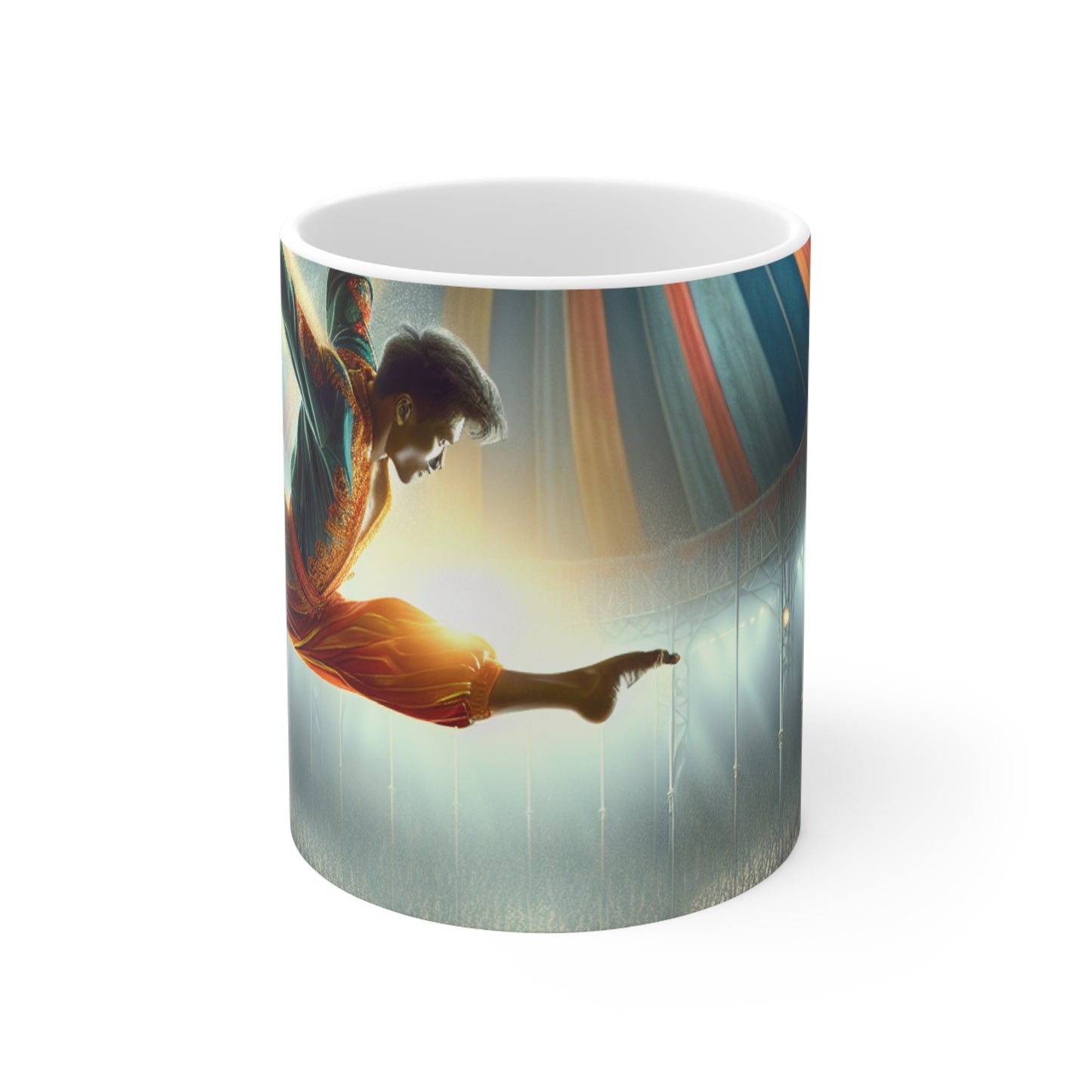 "The Aerial Acrobat" - The Alien Ceramic Mug 11oz Photorealism