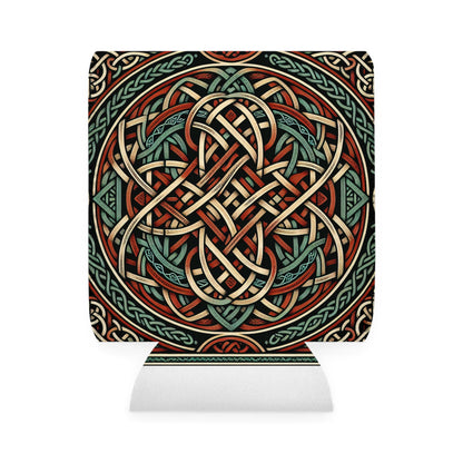 "Majestic Celtic Vision: Una fascinante obra de arte inspirada en los acantilados de Moher" - The Alien Can Cooler Sleeve Celtic Art