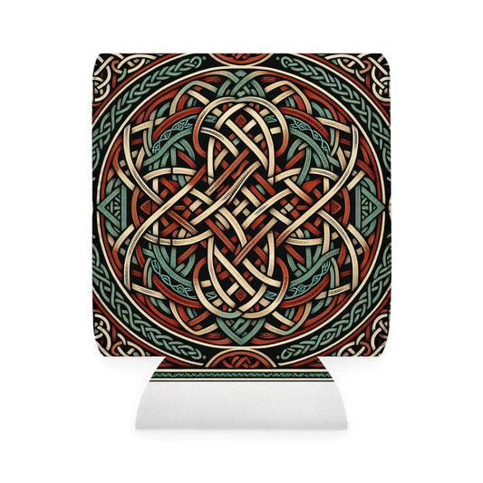 "Majestic Celtic Vision : une œuvre d'art fascinante inspirée des falaises de Moher" - The Alien Can Cooler Sleeve Celtic Art