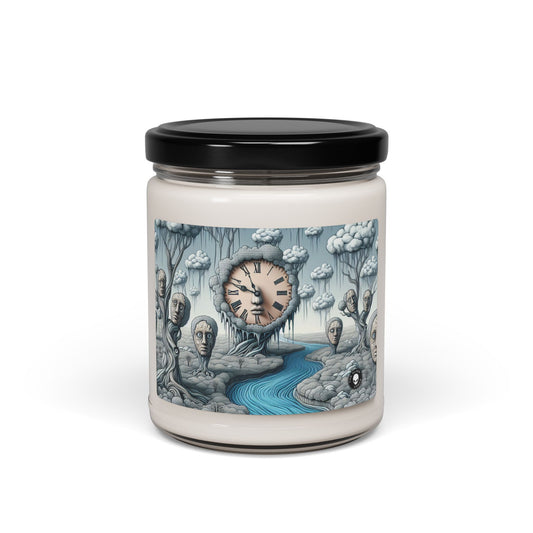 « Fantasy Wonderland : Là où le temps se plie et où les arbres parlent » - Bougie parfumée au soja Alien 9oz