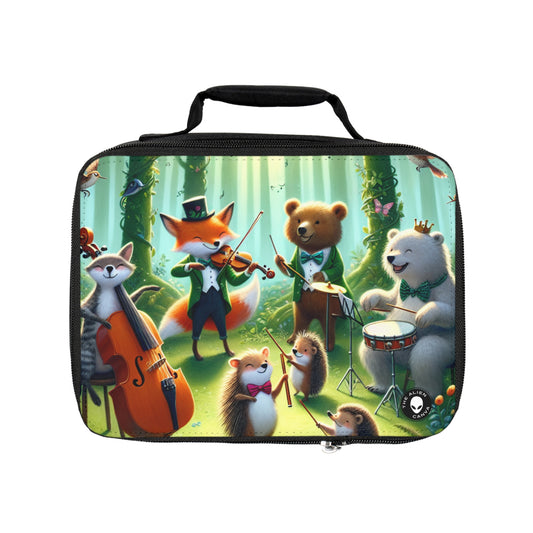 "Melodious Menagerie: Musical Animals in the Enchanted Forest"- The Alien Lunch Bag