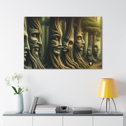 "Whispering Trees: Secrets of the Mystic Forest" - The Alien Canva