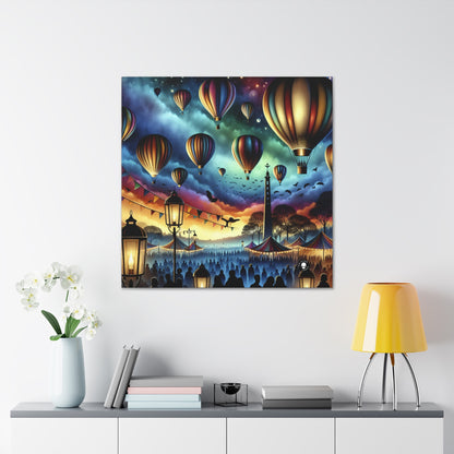 « Ballons majestueux au crépuscule » – The Alien Canva