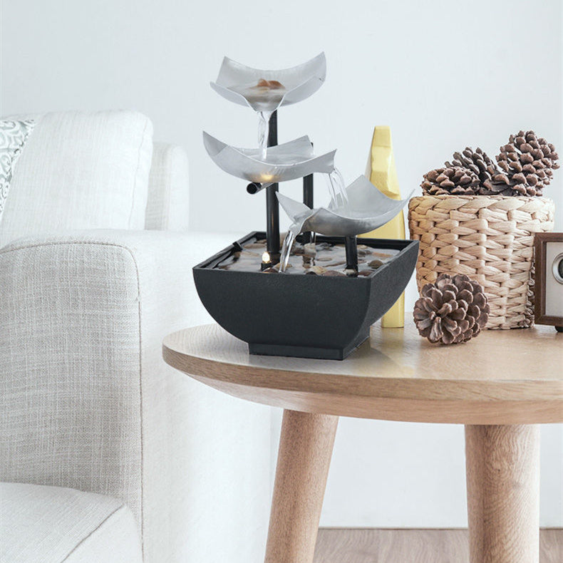 Nouvelle décoration de la maison, ornements d'eau qui coule, fontaine de bureau, artisanat pour la décoration de la maison