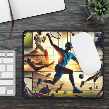 "Sports Synthesis: A Video Art Piece" - The Alien Gaming Mouse Pad Estilo videoarte