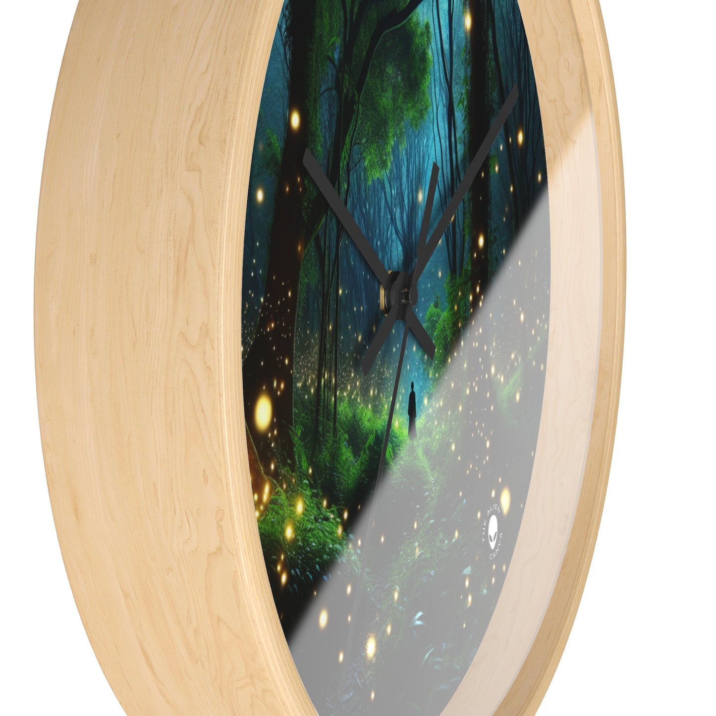 "Enchanted Night" - The Alien Wall Clock