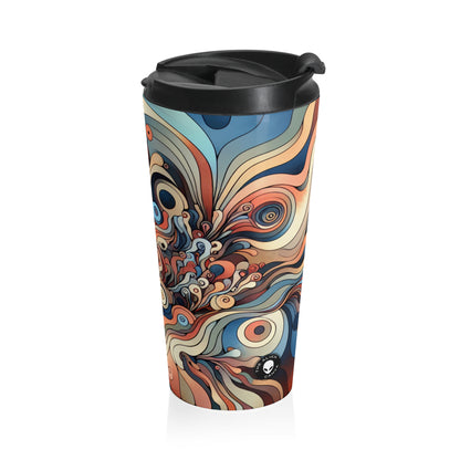 "Unleashing the Unconscious: A Surrealistic Exploration" - The Alien Stainless Steel Travel Mug Surrealist Automatism