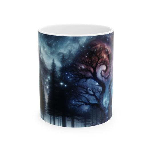 Tasse en céramique « Galactic Oasis » – The Alien – 11 oz