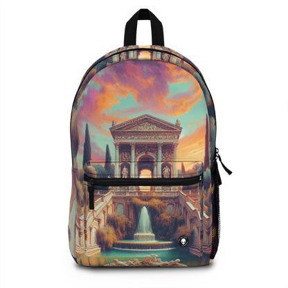 "Modern Roman: Neoclassical Portrait of Elegance" - The Alien Backpack Neoclassicism