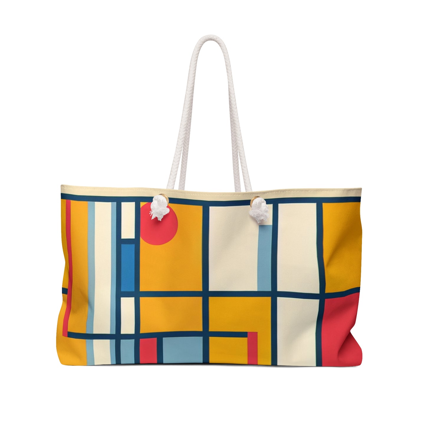 "De Stijl Grid : une composition de couleurs minimaliste" - Le sac Alien Weekender De Stijl