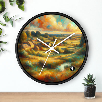 "Fairy Forest Twilight" - The Alien Wall Clock Neoromanticism