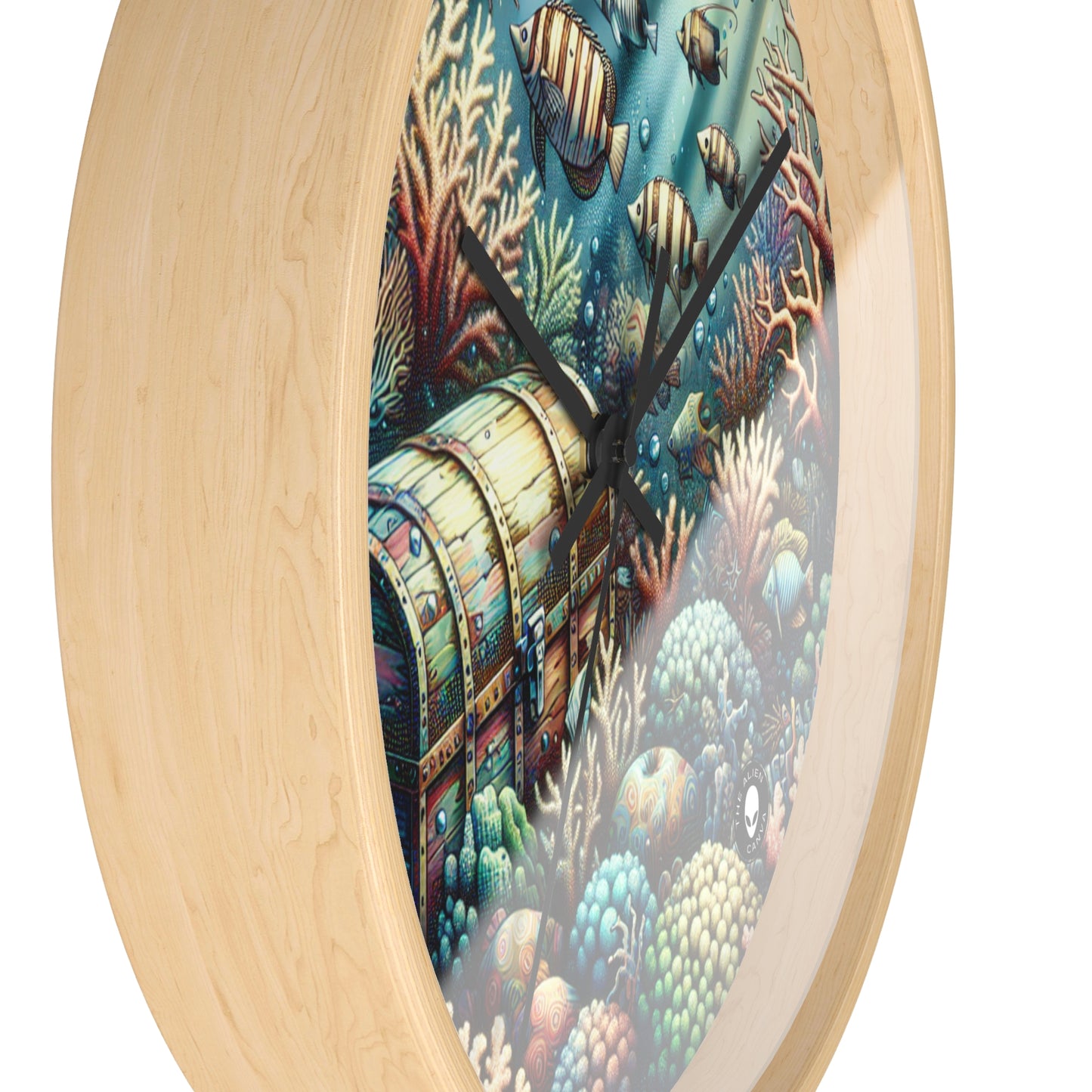 "Underwater Wonderland" - The Alien Wall Clock