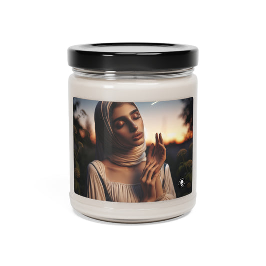 "Glow of the Golden Sunset" - The Alien Scented Soy Candle 9oz Romanticism