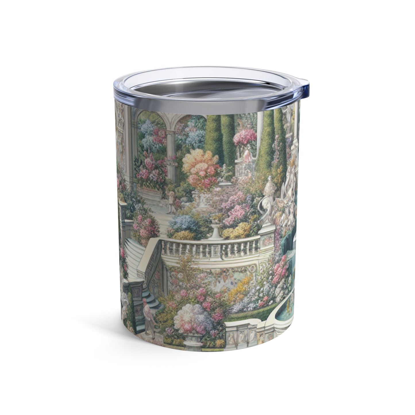 "Elegancia del jardín: un asunto rococó" - The Alien Tumbler 10oz Rococo