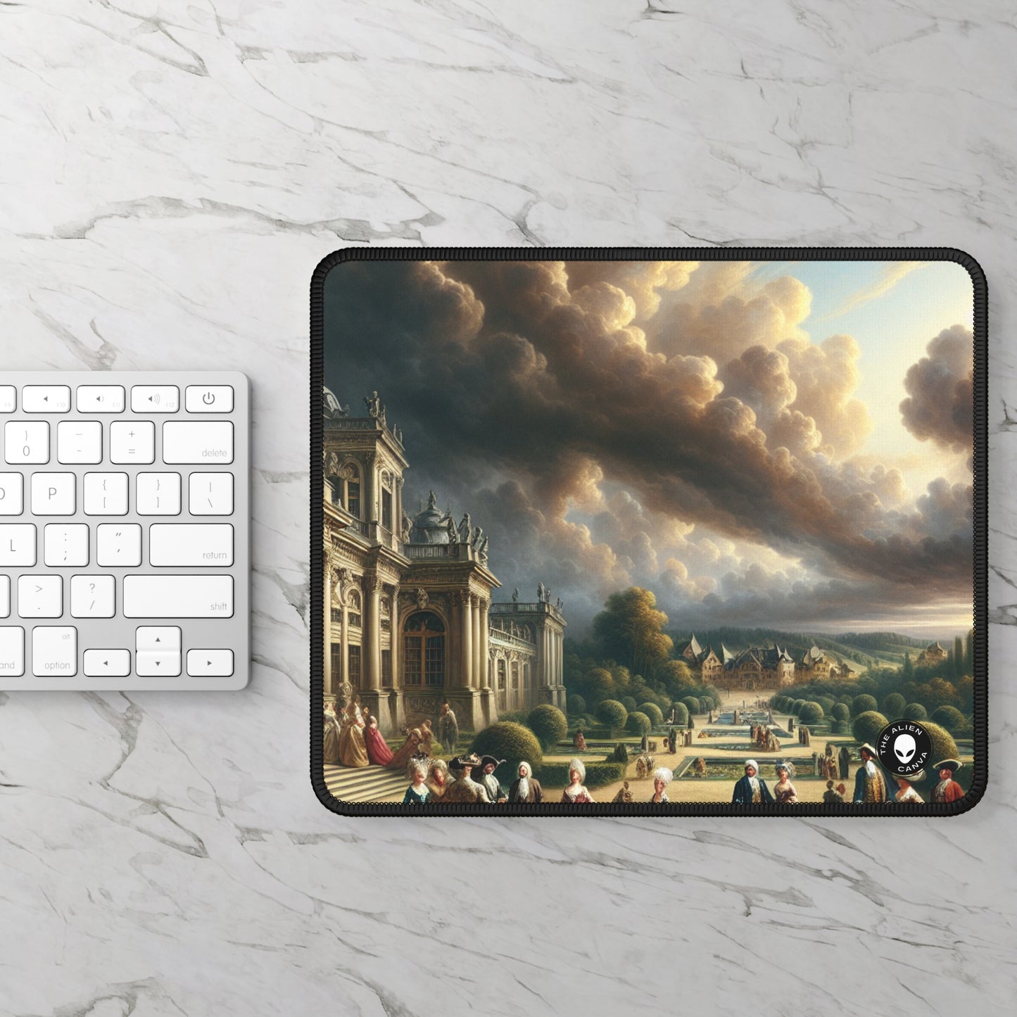 "Banquet royal dans un palais baroque" - The Alien Gaming Mouse Pad Baroque