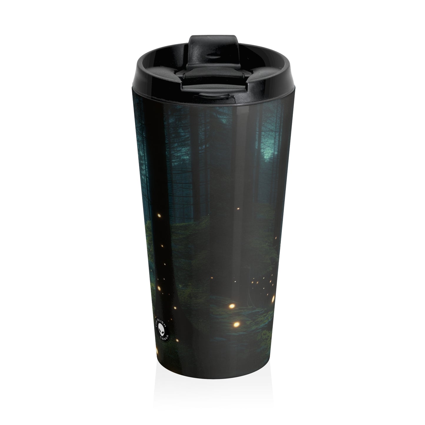 "Enchanted Night" - The Alien Stainless Steel Travel Mug