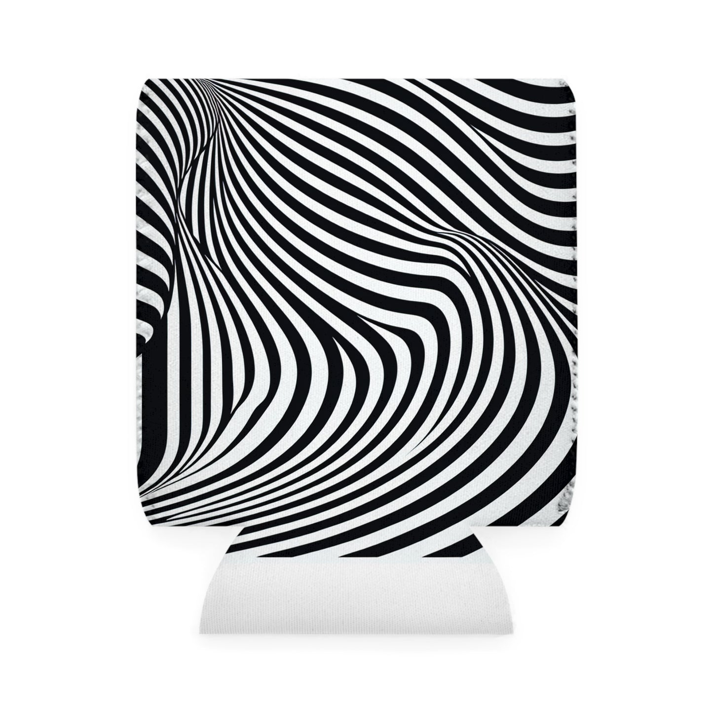 "Optical Illusion Wave": el estilo Op Art de la funda Alien Can Cooler