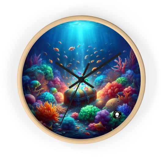 "Treasures of the Deep" - The Alien Wall Clock