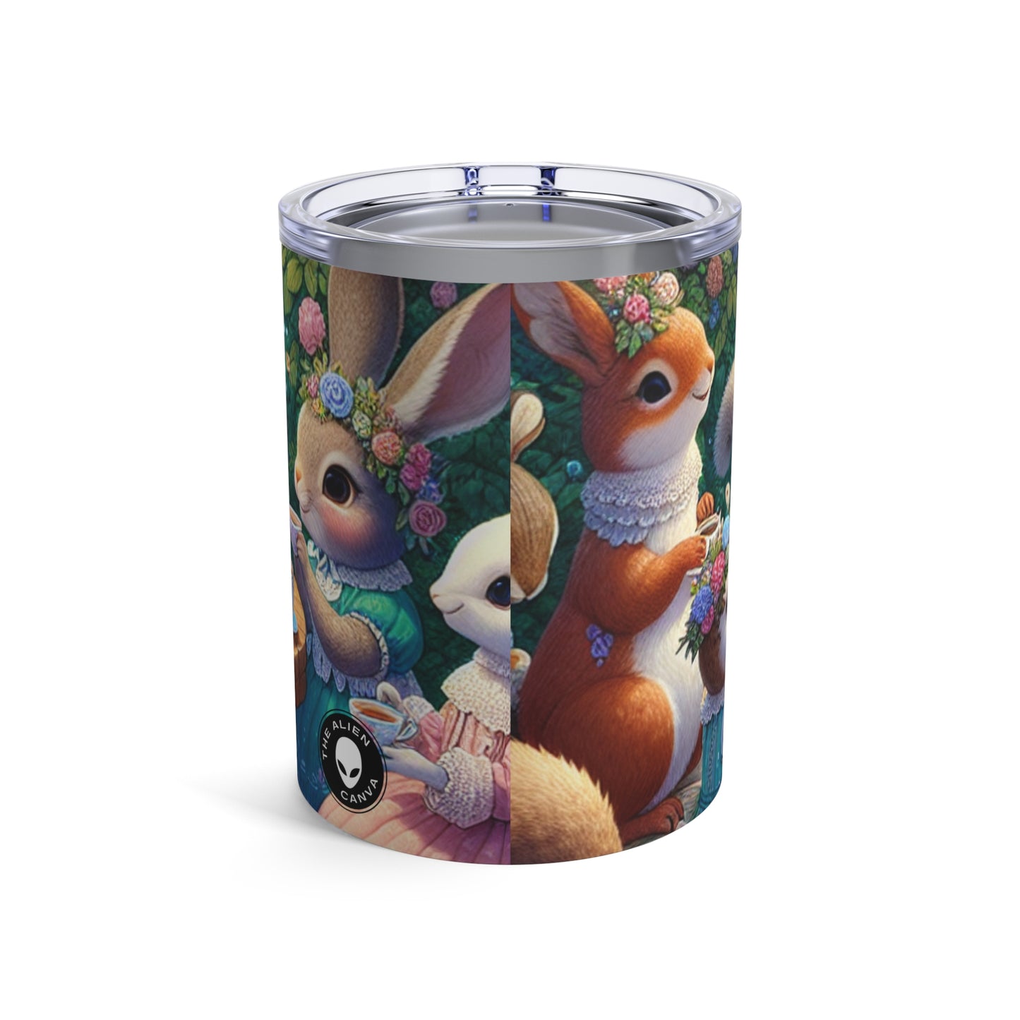 "Enchanted Tea Party in the Woodland Glade" - The Alien Tumbler 10oz