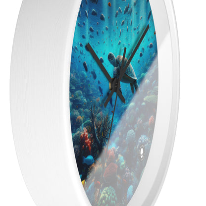 "Underwater Wonderland" - The Alien Wall Clock