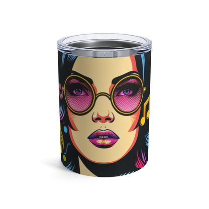 "Celebrando la iconografía pop: un retrato retrospectivo" - The Alien Tumbler 10oz Pop Art