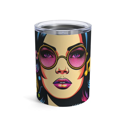 "Celebrando la iconografía pop: un retrato retrospectivo" - The Alien Tumbler 10oz Pop Art