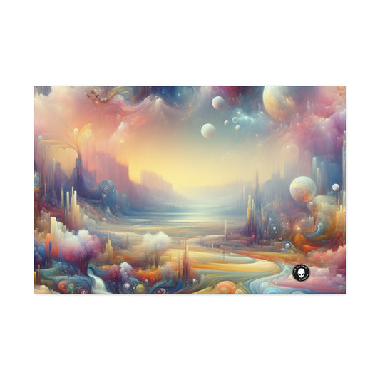 "Dreamscape Delights: A Surreal Painting" - The Alien Canva